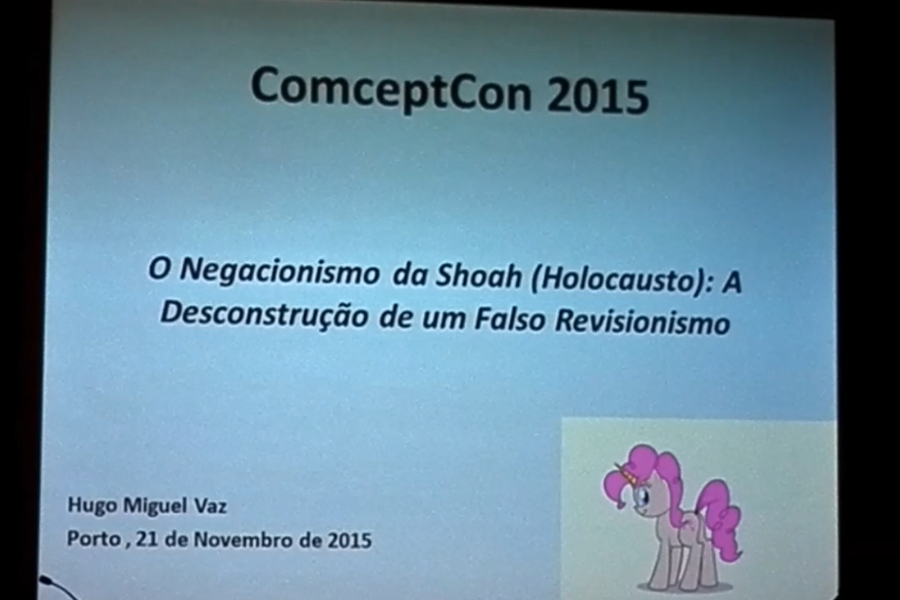 ComceptCon 2015: O Negacionismo da Shoa (Holocausto)